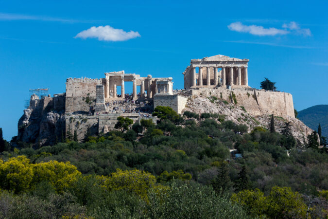 Άποψη της Ακρόπολης από δυτικά