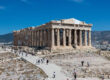 Άποψη του Παρθενώνα από ΒΔ χωρίς ικριώματα.