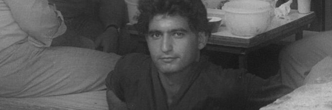 Ο Σάκης Κούβας στο εργοτάξιο των Προπυλαίων τη δεκαετία του ’80